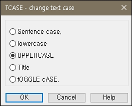 express-tool-tcase-옵션